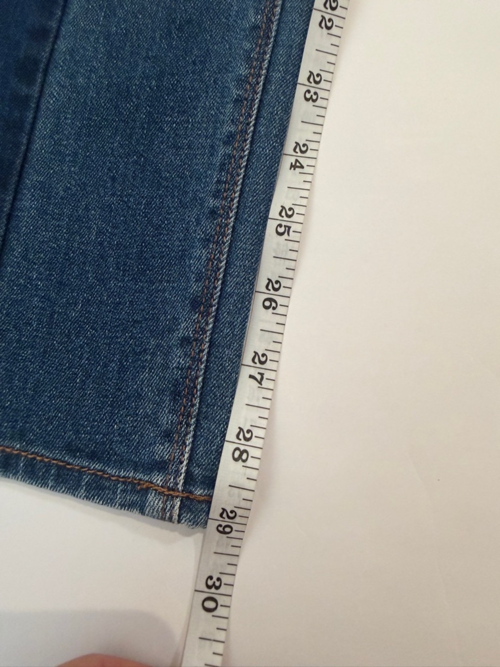Karl Lagerfeld Two Tone Denim Jeans - Picture 3 of 5